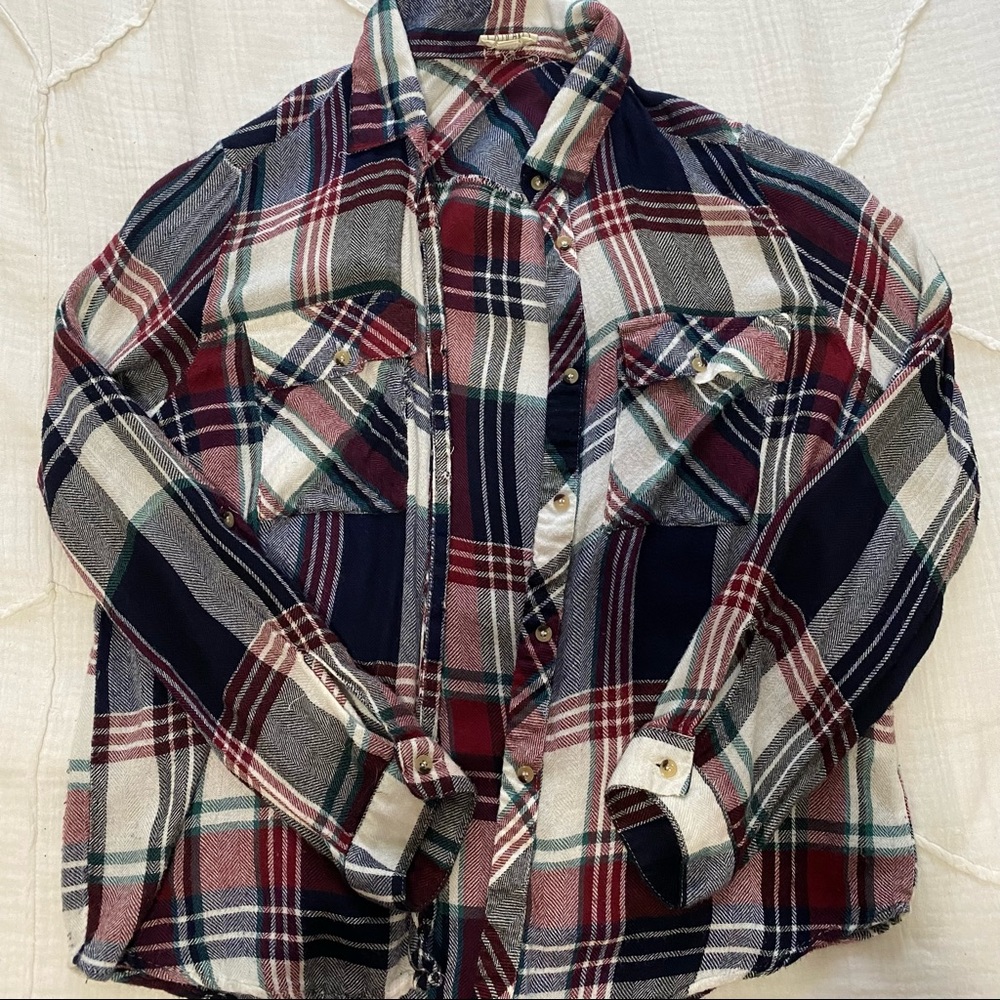 Pacsun LA Hearts Flannel